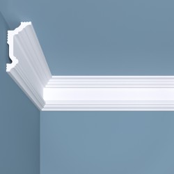 Потолочный плинтус под покраску Bello Deco К5 2000×35×70