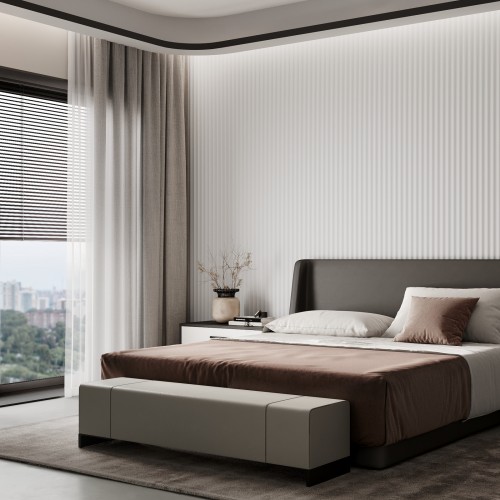 Стеновая панель под покраску Bello Deco СП 01/2 2000×200×10