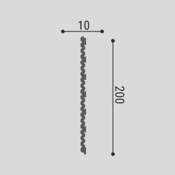 Стеновая панель под покраску Bello Deco СП 08/3 3000×200×10