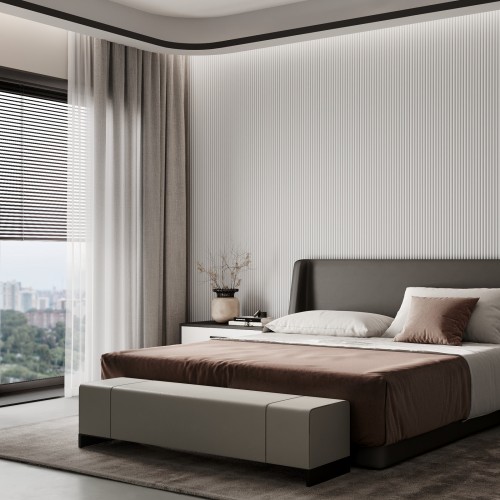 Стеновая панель под покраску Bello Deco СП 09/2 2000×200×10