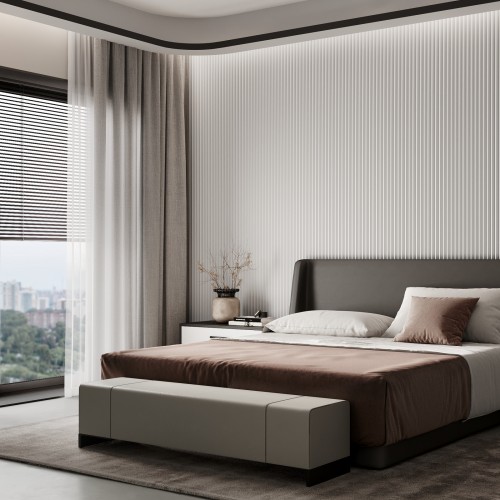 Стеновая панель под покраску Bello Deco СП 11/2 2000×200×21