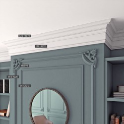 Молдинг под покраску Bello Deco М12 2000×40×20