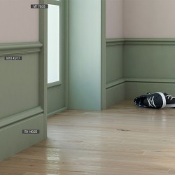 Молдинг под покраску гибкий Bello Deco М10 F 1000×45×17