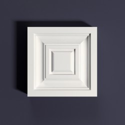 Дверной декор верхний под покраску Bello Deco В1 102×102×25