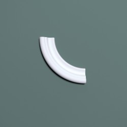 Угловой элемент к молдингу под покраску Bello Deco М11У2 75×75×12