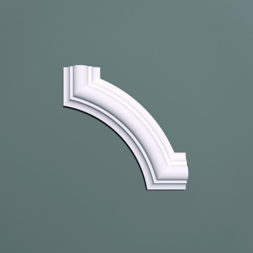 Декор к молдингу под покраску Bello Deco М12У1 133×133×20