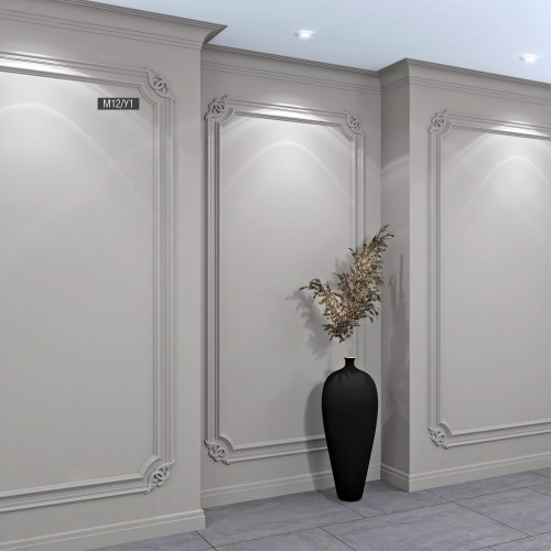 Декор к молдингу под покраску Bello Deco М12У1 133×133×20