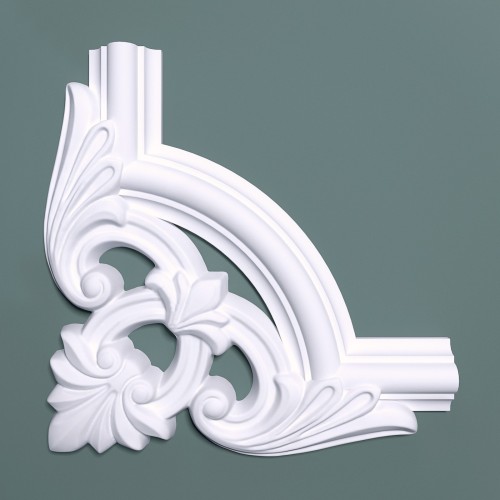 Декор к молдингу под покраску Bello Deco М12У2 225×225×20