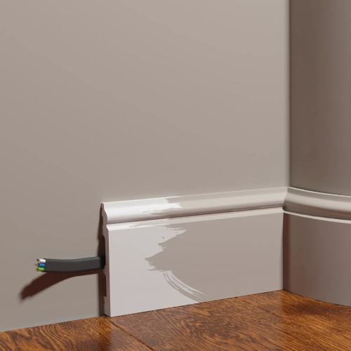 Плинтус под покраску гибкий Decor-Dizayn DD701-E 2000×100×16