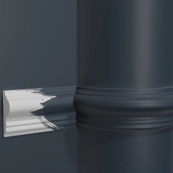 Молдинг под покраску гибкий Decor-Dizayn DD301F 2000×42×16