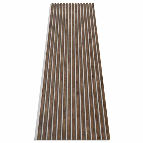 МДФ стеновая панель акустическая Cosca Decor Сканди Дуб Старинный Натуральный серый войлок 2750×600×19 МДФ стеновая панель акустическая Cosca Decor Сканди Дуб Старинный Натуральный серый войлок 2750×600×19