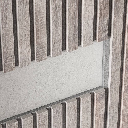 МДФ стеновая панель акустическая Cosca Decor Сканди Дуб Дымчатый черный войлок 2750×600×19 МДФ стеновая панель акустическая Cosca Decor Сканди Дуб Дымчатый черный войлок 2750×600×19