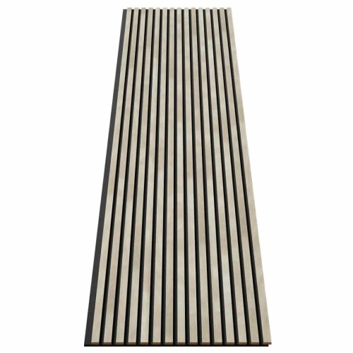 МДФ стеновая панель акустическая Cosca Decor Сканди Ясень Кристалл черный войлок 2750×600×19 МДФ стеновая панель акустическая Cosca Decor Сканди Ясень Кристалл черный войлок 2750×600×19