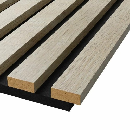 МДФ стеновая панель акустическая Cosca Decor Сканди Ясень Кристалл черный войлок 2750×600×19 МДФ стеновая панель акустическая Cosca Decor Сканди Ясень Кристалл черный войлок 2750×600×19