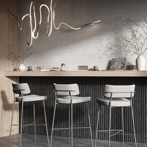 МДФ стеновая панель акустическая Cosca Decor Сканди Дуб Графит черный войлок 2750×600×19 МДФ стеновая панель акустическая Cosca Decor Сканди Дуб Графит черный войлок 2750×600×19