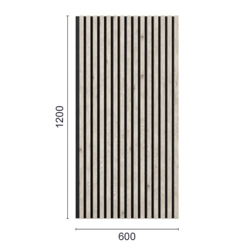 МДФ стеновая панель акустическая Cosca Decor Сканди Дуб Барон Темный черный войлок 1200×600×19 МДФ стеновая панель акустическая Cosca Decor Сканди Дуб Барон Темный черный войлок 1200×600×19