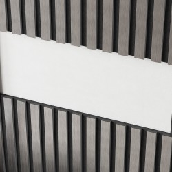 Рейка декоративная Cosca Decor Хром матовый RX010-052 2000×30×10