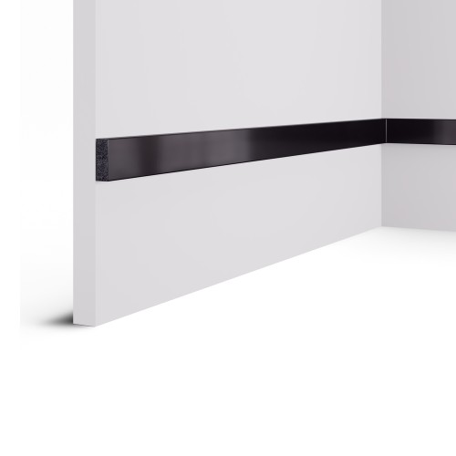 Рейка декоративная Cosca Decor Зеркало черное RX010-057 2000×30×10 Рейка декоративная Cosca Decor Зеркало черное RX010-057 2000×30×10