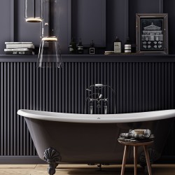 Рейка декоративная под покраску Cosca Decor RX005 2000×20×10