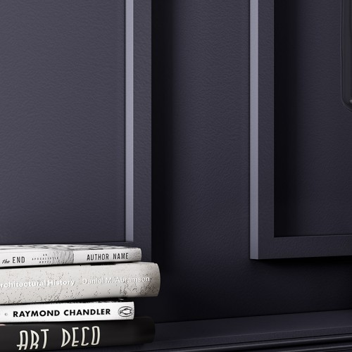 Рейка декоративная под покраску Cosca Decor RX005 2000×20×10