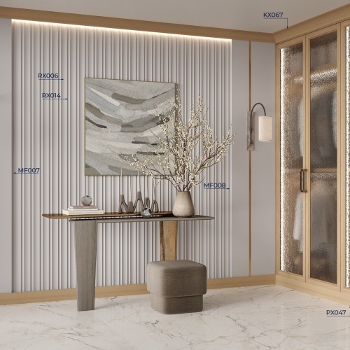Финишный молдинг под покраску Cosca Decor MF008 2800×31×12