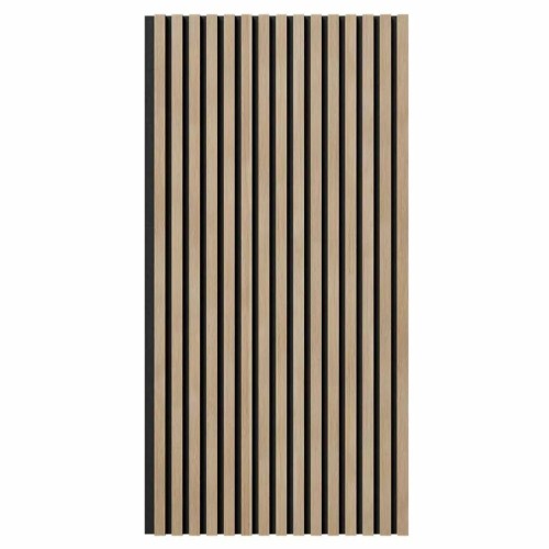 МДФ стеновая панель акустическая Cosca Decor Сканди Ясень Тирамису черный войлок 1200×600×19 МДФ стеновая панель акустическая Cosca Decor Сканди Ясень Тирамису черный войлок 1200×600×19