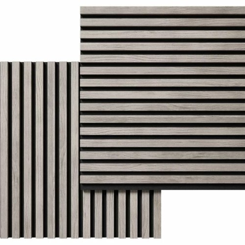 МДФ стеновая панель акустическая Cosca Decor Сканди Дуб Старинный Светло-серый черный войлок 600×600×19 МДФ стеновая панель акустическая Cosca Decor Сканди Дуб Старинный Светло-серый черный войлок 600×600×19