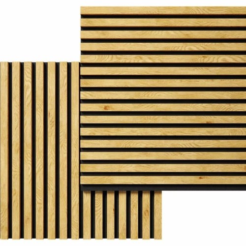 МДФ стеновая панель акустическая Cosca Decor Сканди Дуб Медный черный войлок 600×600×19 МДФ стеновая панель акустическая Cosca Decor Сканди Дуб Медный черный войлок 600×600×19