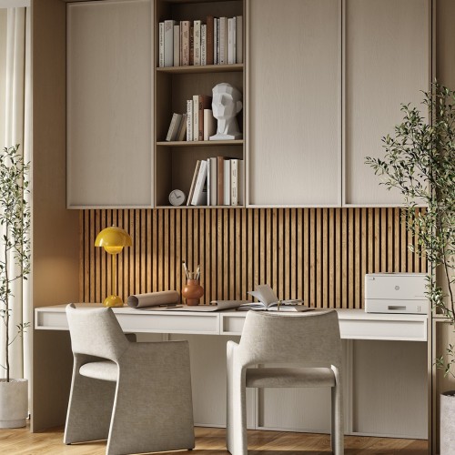 МДФ стеновая панель акустическая Cosca Decor Сканди Дуб Медный черный войлок 600×600×19 МДФ стеновая панель акустическая Cosca Decor Сканди Дуб Медный черный войлок 600×600×19