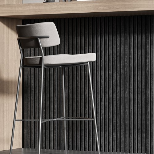 МДФ стеновая панель акустическая Cosca Decor Сканди Дуб Графит черный войлок 600×600×19 МДФ стеновая панель акустическая Cosca Decor Сканди Дуб Графит черный войлок 600×600×19