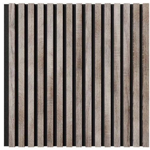 МДФ стеновая панель акустическая Cosca Decor Сканди Дуб Дымчатый черный войлок 600×600×19 МДФ стеновая панель акустическая Cosca Decor Сканди Дуб Дымчатый черный войлок 600×600×19