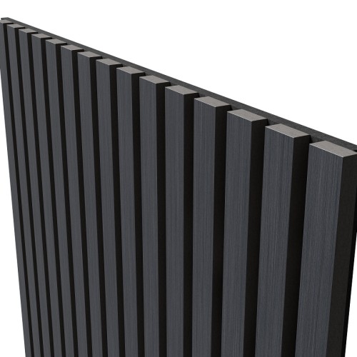 МДФ стеновая панель акустическая Cosca Decor Монако Дуб Антрацит Темно-серый черный войлок 2750×600×21 МДФ стеновая панель акустическая Cosca Decor Монако Дуб Антрацит Темно-серый черный войлок 2750×600×21