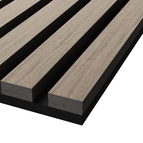 МДФ стеновая панель акустическая Cosca Decor Монако Дуб Латте Бежевый черный войлок 2750×600×21 МДФ стеновая панель акустическая Cosca Decor Монако Дуб Латте Бежевый черный войлок 2750×600×21