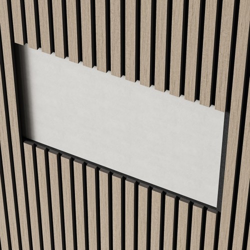 МДФ стеновая панель акустическая Cosca Decor Монако Дуб Латте Бежевый черный войлок 600×600×21 МДФ стеновая панель акустическая Cosca Decor Монако Дуб Латте Бежевый черный войлок 600×600×21