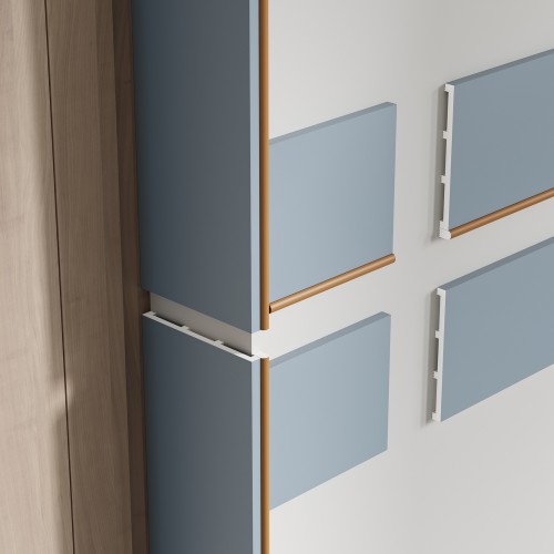 Стеновая панель под покраску Cosca Decor RP007 2800×156×12