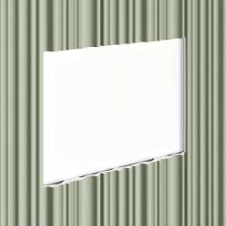 Стеновая панель под покраску Cosca Decor RP014 2800×156×12