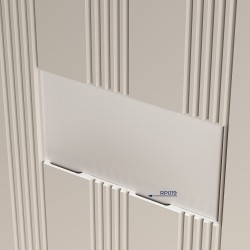 Стеновая панель под покраску Cosca Decor RP019 2800×156×12