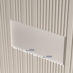 Стеновая панель под покраску Cosca Decor RP021 2800×156×12
