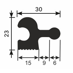 Стеновая панель под покраску Cosca Decor RX007 наборная 2800×30×23