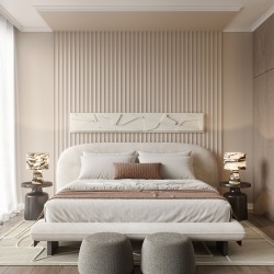 Стеновая панель под покраску Cosca Decor RX006 наборная 2800×62×12