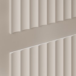 Стеновая панель под покраску Cosca Decor RX006 наборная 2800×62×12