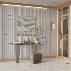 Стеновая панель под покраску Cosca Decor RX014 наборная 2800×31×12