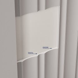 Стеновая панель под покраску Cosca Decor RX014 наборная 2800×31×12