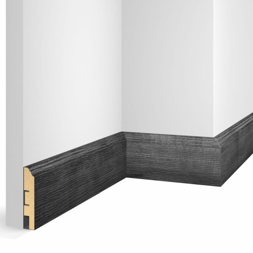 Плинтус МДФ Cosca Decor Экошпон WP07 Дуб Графит 2400×80×16 Плинтус МДФ Cosca Decor Экошпон WP07 Дуб Графит 2400×80×16