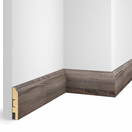 Плинтус МДФ Cosca Decor Экошпон WP07 Дуб Девон 2400×80×16 Плинтус МДФ Cosca Decor Экошпон WP07 Дуб Девон 2400×80×16