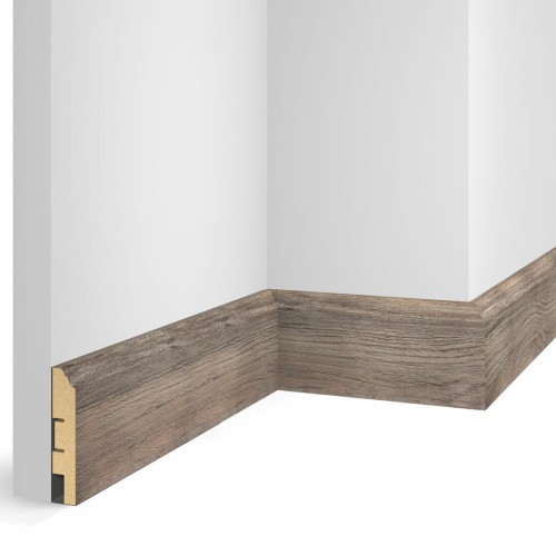 Плинтус МДФ Cosca Decor Экошпон WP07 Дуб Лацио 2400×80×16 Плинтус МДФ Cosca Decor Экошпон WP07 Дуб Лацио 2400×80×16