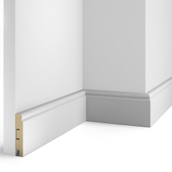 Плинтус МДФ под покраску Cosca Decor AP09 2400×80×16