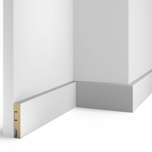 Плинтус МДФ под покраску Cosca Decor AP74 2400×75×16 Плинтус МДФ под покраску Cosca Decor AP74 2400×75×16