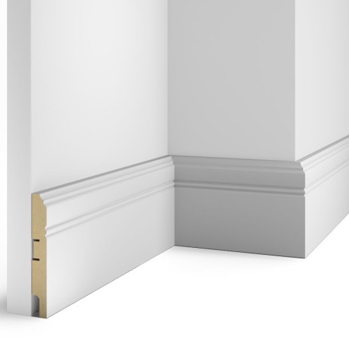 Плинтус МДФ под покраску Cosca Decor AP17 2400×115×16 Плинтус МДФ под покраску Cosca Decor AP17 2400×115×16