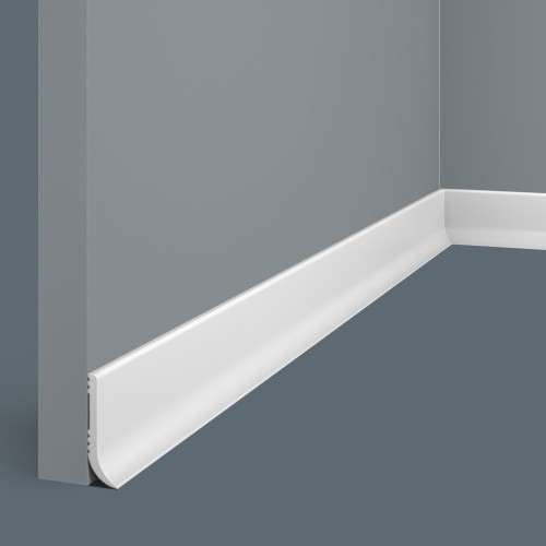 Плинтус под покраску Cosca Decor Экополимер PL001 2000×40×12 Плинтус под покраску Cosca Decor Экополимер PL001 2000×40×12